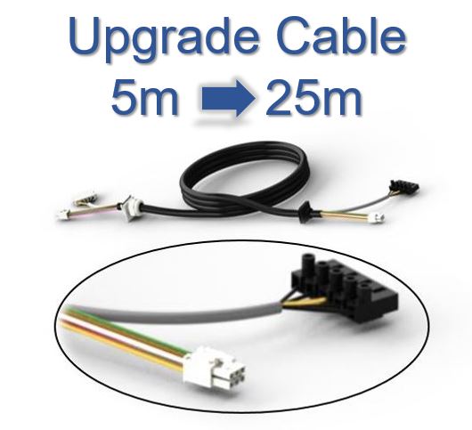 Upgrade - Cable - Digital Limits (DES) - from a 5 m to 25 m