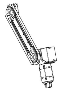 Chain Wheel Set - 08B1 - 1/2“x5/16“ - 19 Teeth - Bore Ø 25,40 mm